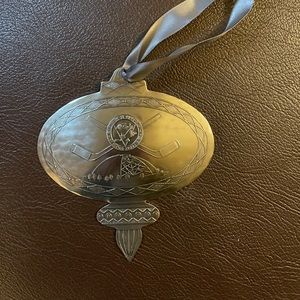 Wendell August Forge Christmas Ornament
